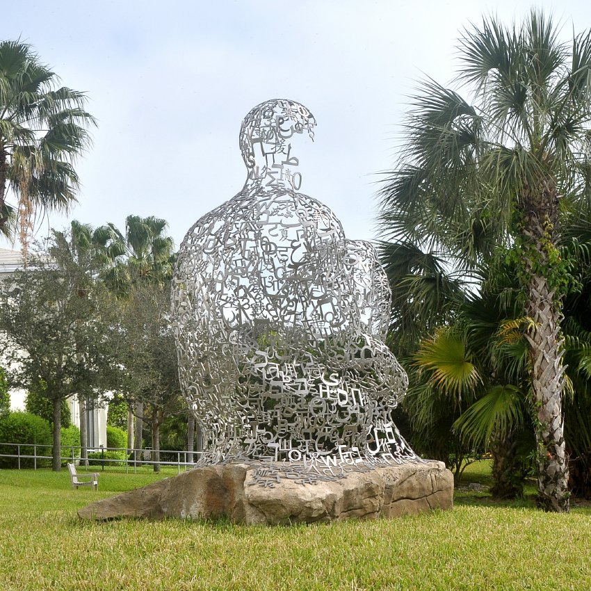 Photography of Yorkshire Soul III, 2010, in the VBMA sculpture park